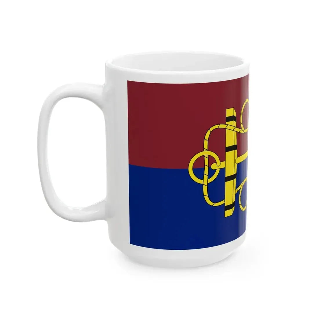 Flag of the Australian Navy Board (Australia) White Coffee Mug - Go Mug Yourself