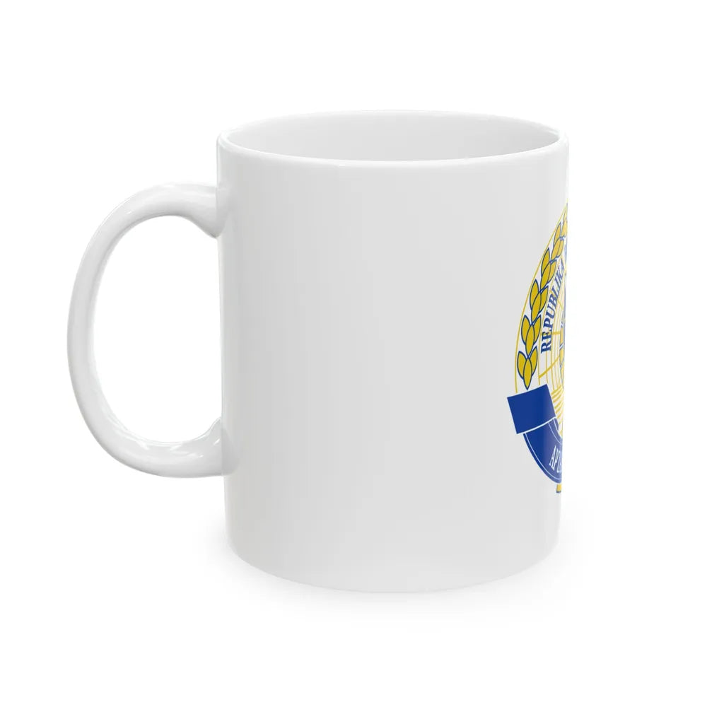 Flag of the Autonomous Province of Western Bosnia (Bosnia and Herzegovina) White Coffee Mug - Go Mug Yourself