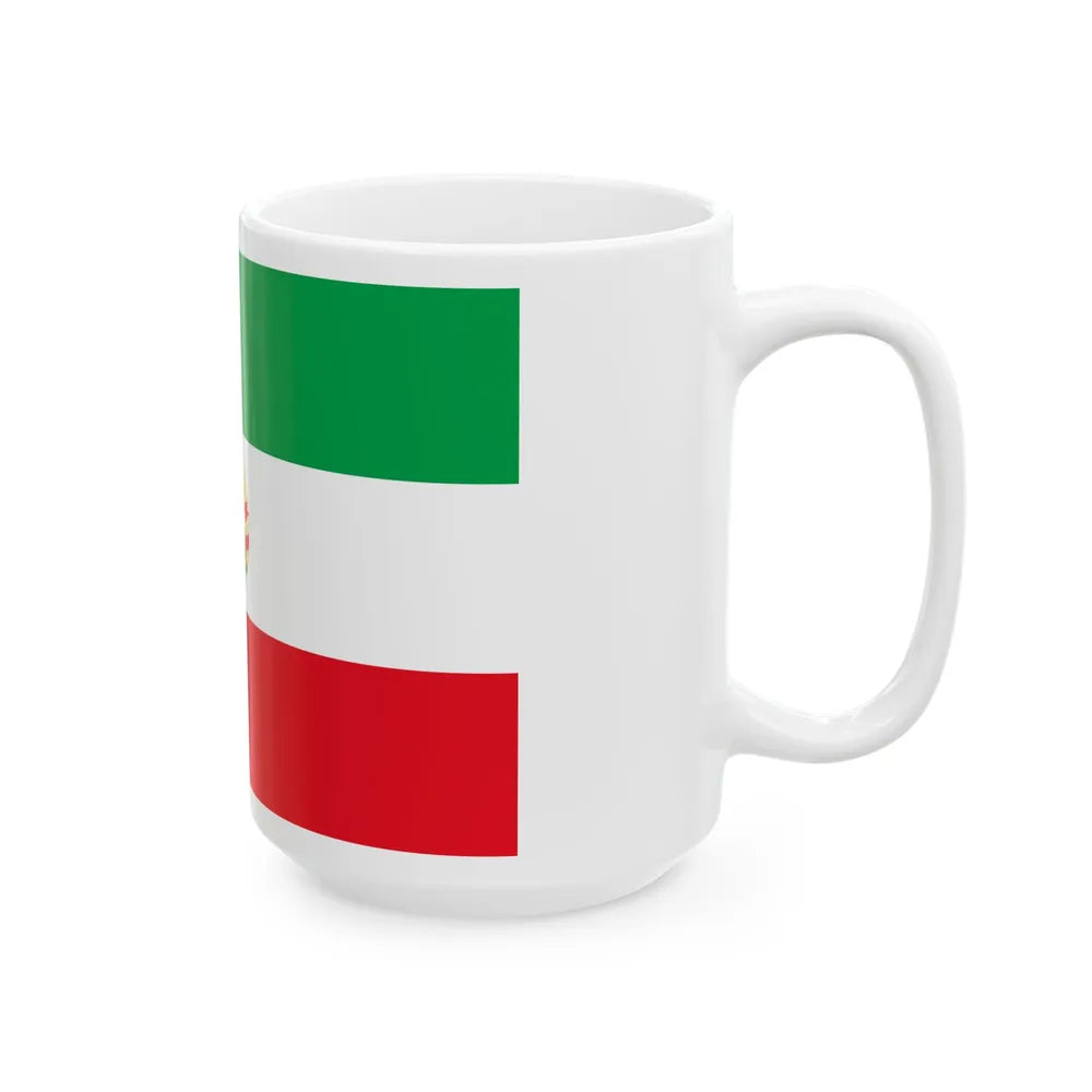 Flag of the Azerbaijan Peoples Government (Azerbaijan) White Coffee Mug - Go Mug Yourself