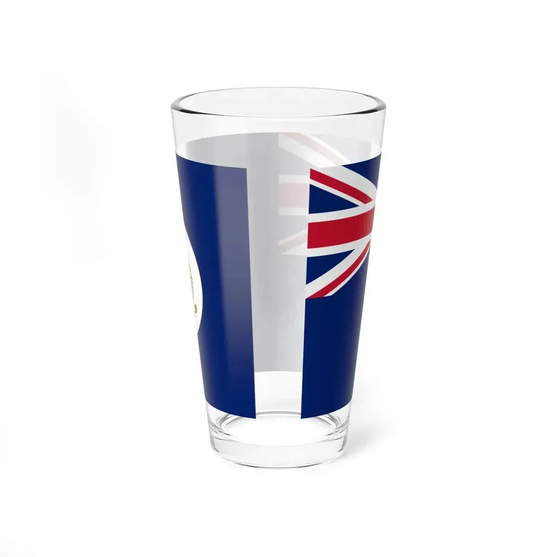 Flag of the Bahamas 1869-1904 (Bahamas) Pint Glass 16oz - Go Mug Yourself