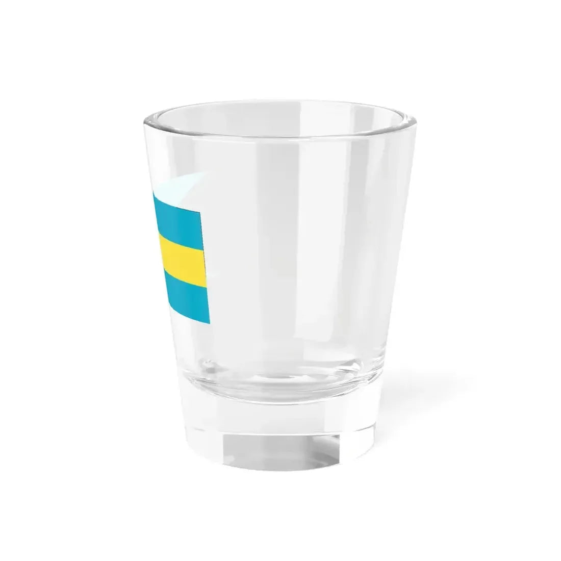 Flag of the Bahamas 1973-2006 (Bahamas) Shot Glass 1.5oz - Go Mug Yourself