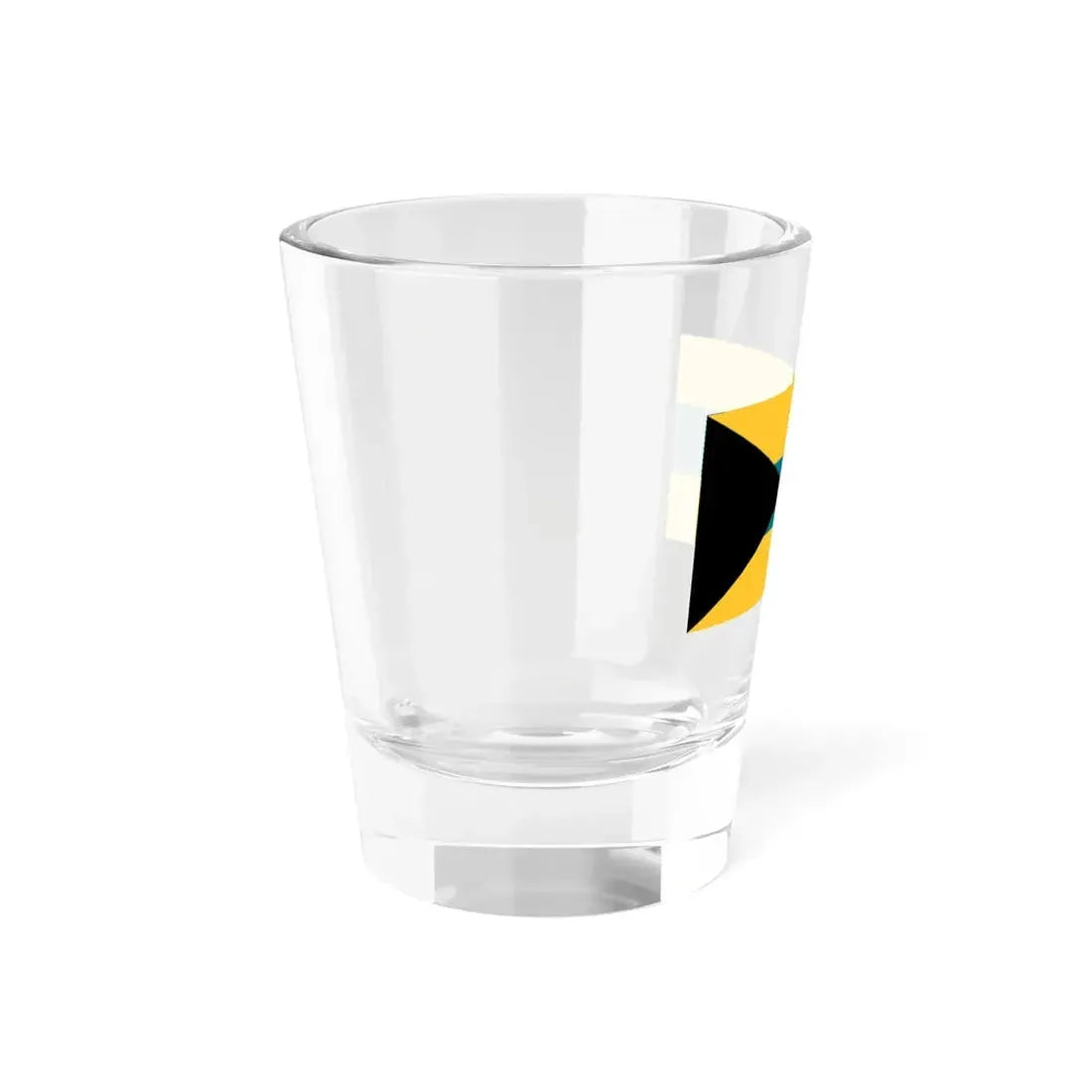Flag of the Bahamas 1973 proposal by Anthony Wagner (Bahamas) Shot Glass 1.5oz - Go Mug Yourself