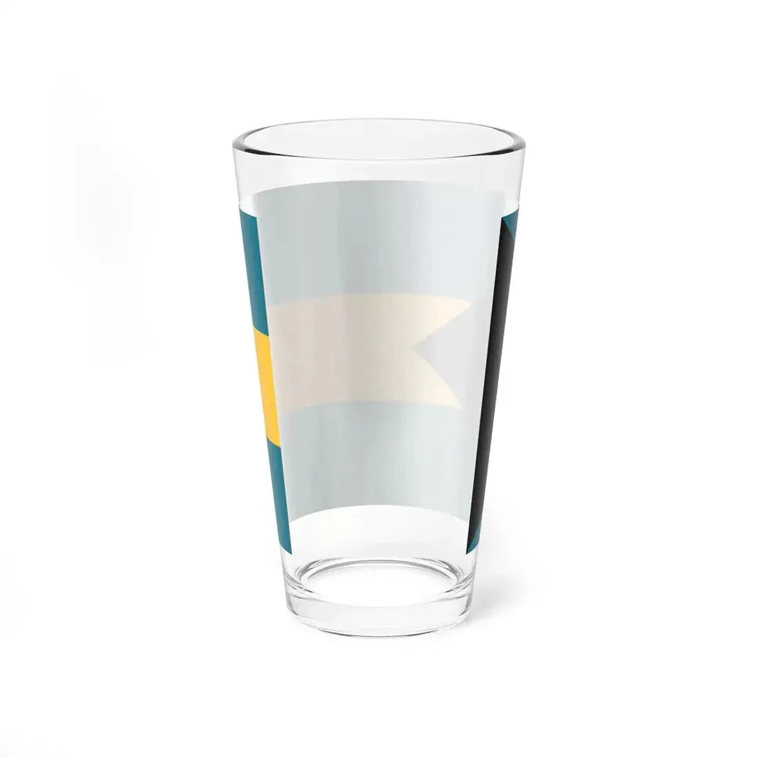 Flag of the Bahamas 3-2 (Bahamas) Pint Glass 16oz - Go Mug Yourself