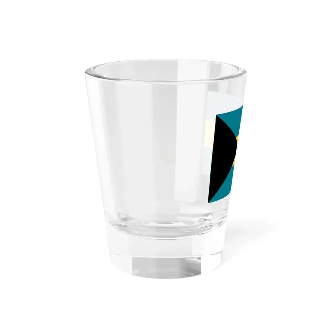 Flag of the Bahamas 3-2 (Bahamas) Shot Glass 1.5oz - Go Mug Yourself