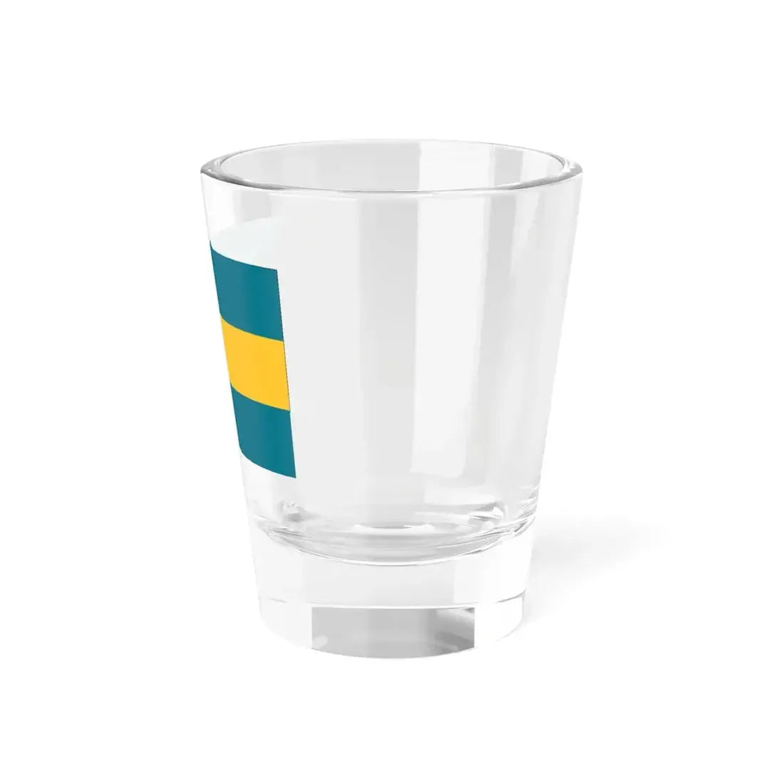 Flag of the Bahamas 3-2 (Bahamas) Shot Glass 1.5oz - Go Mug Yourself