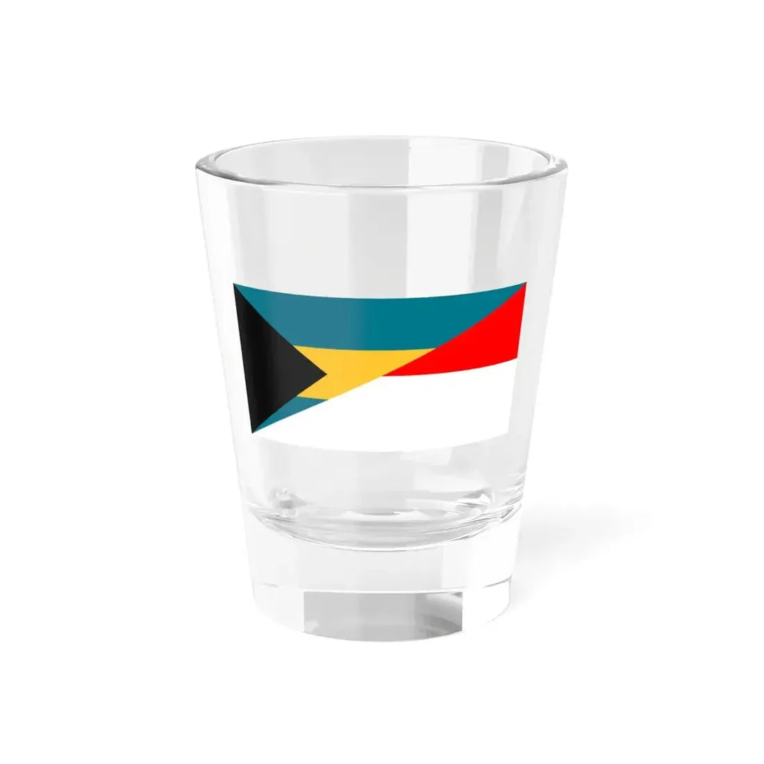 Flag of the Bahamas and Indonesia (Bahamas) Shot Glass 1.5oz 1.5oz - Go Mug Yourself