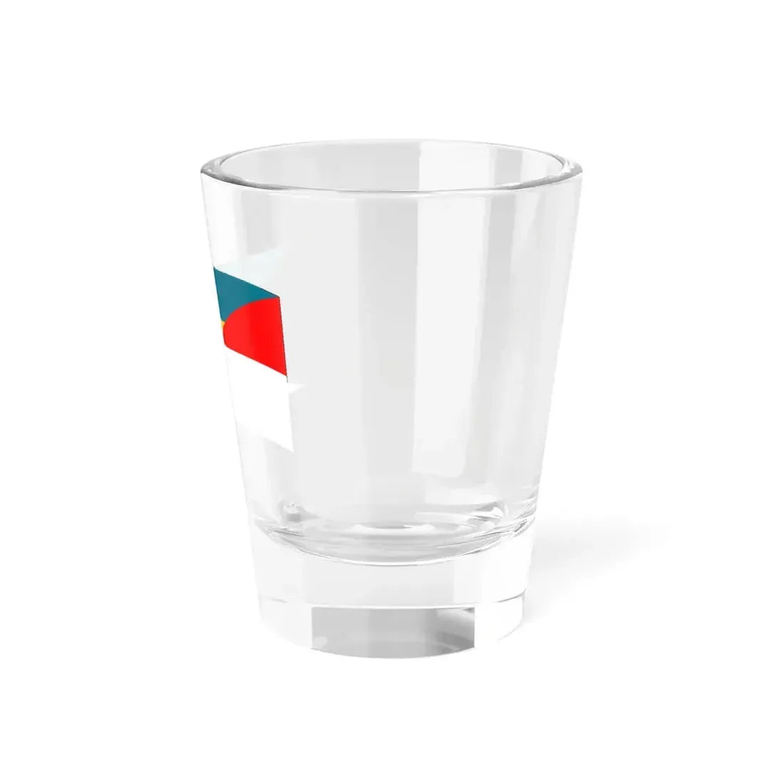 Flag of the Bahamas and Indonesia with waves (Bahamas) Shot Glass 1.5oz - Go Mug Yourself