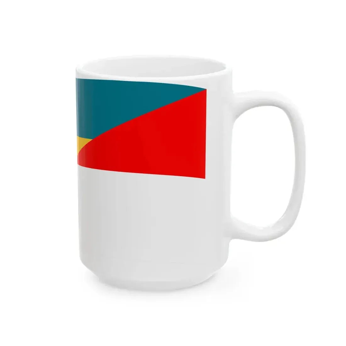 Flag of the Bahamas and Indonesia with waves (Bahamas) White Coffee Mug - Go Mug Yourself