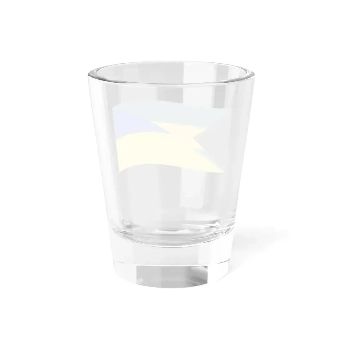 Flag of the Bahamas and Ukraine with waves (Bahamas) Shot Glass 1.5oz - Go Mug Yourself