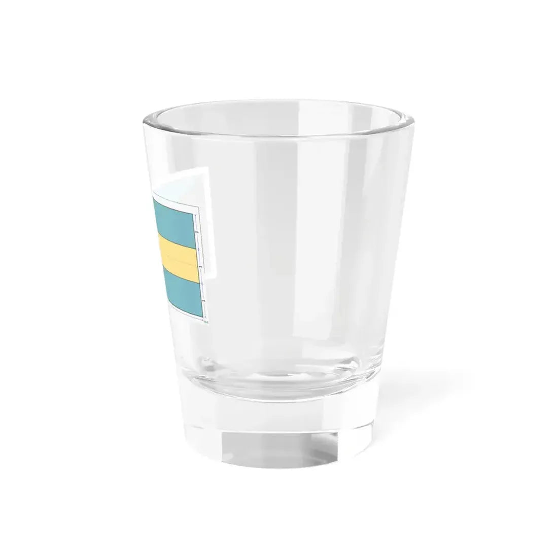 Flag of the Bahamas construction sheet (Bahamas) Shot Glass 1.5oz - Go Mug Yourself