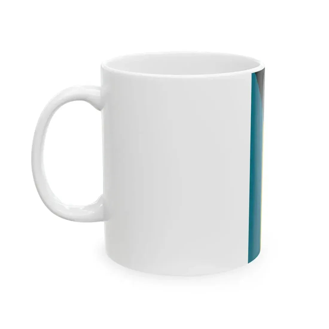 Flag of the Bahamas vertical (Bahamas) White Coffee Mug - Go Mug Yourself
