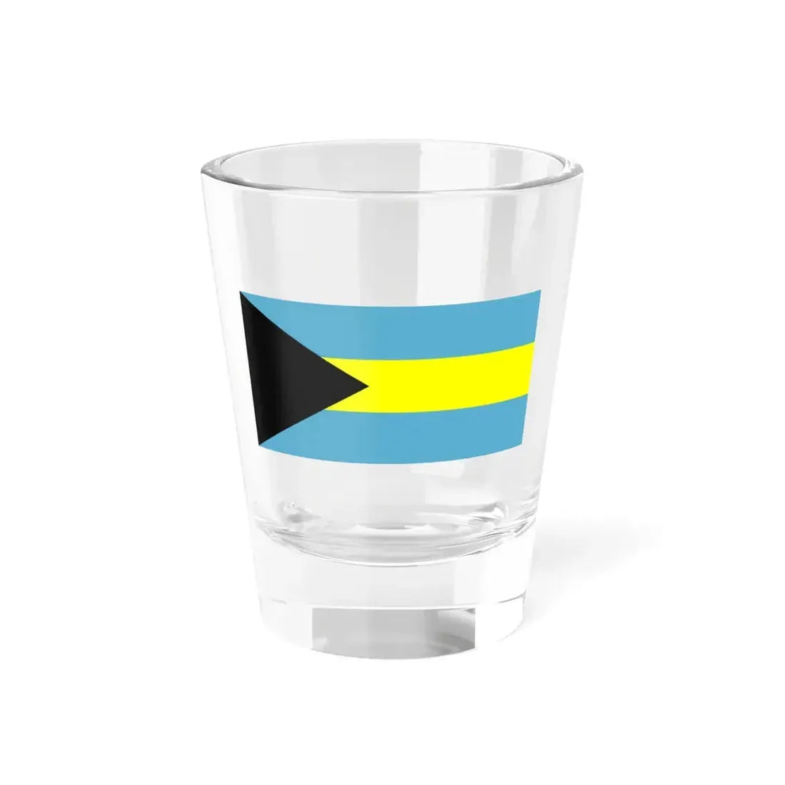 Flag of the Bahamas WFB 2000 (Bahamas) Shot Glass 1.5oz 1.5oz - Go Mug Yourself