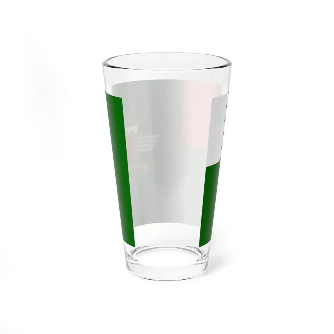 Flag of the Bahrain Defence Force (Bahrain) Pint Glass 16oz - Go Mug Yourself