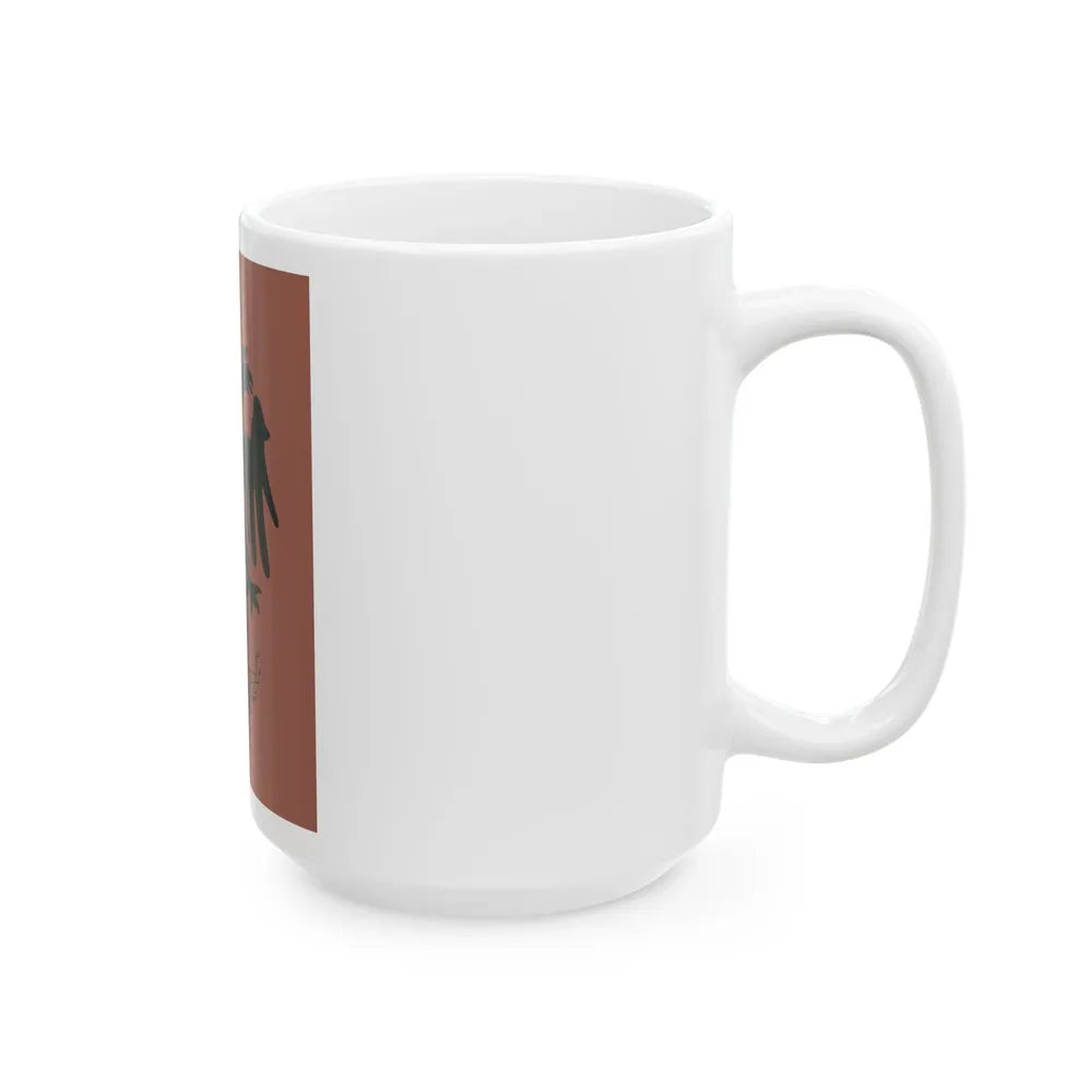 Flag of the Bajrak of Kashnjeti 1878 (Albania) White Coffee Mug - Go Mug Yourself