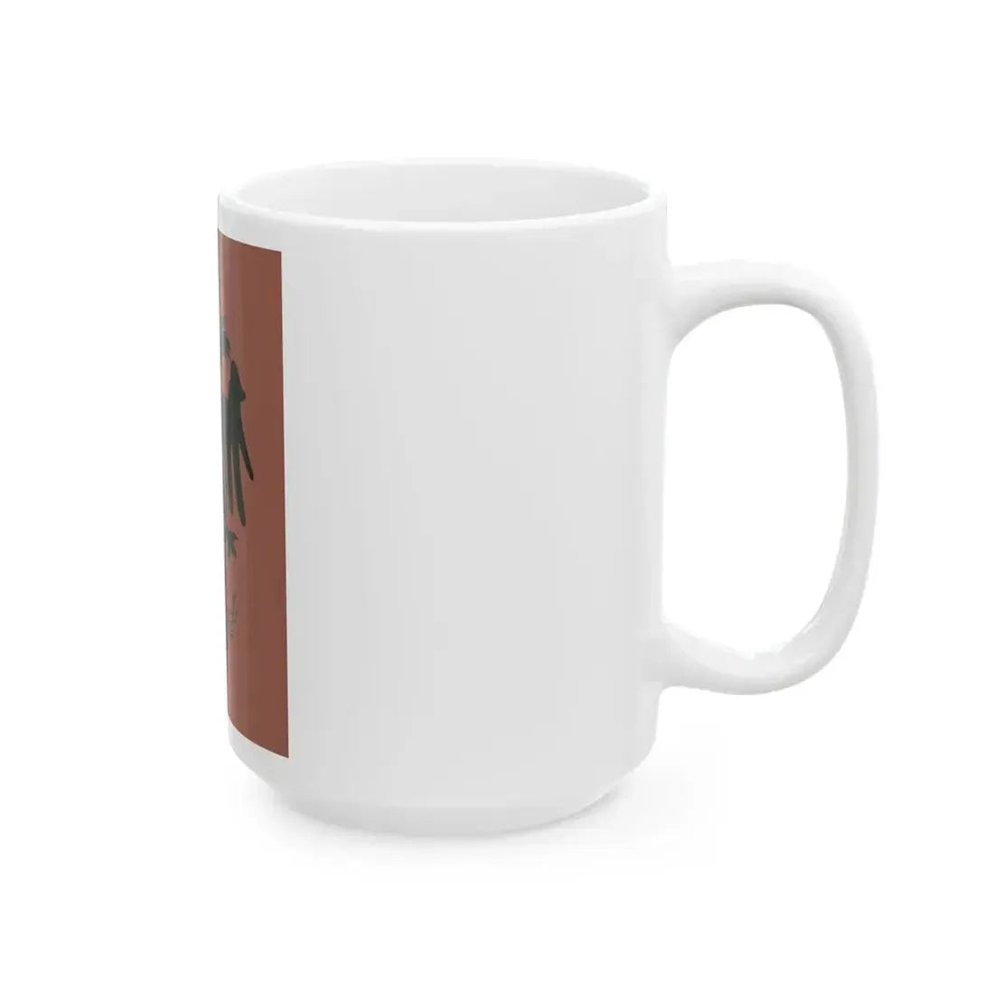 Flag of the Bajrak of Kashnjeti 1878 (Albania) White Coffee Mug - Go Mug Yourself