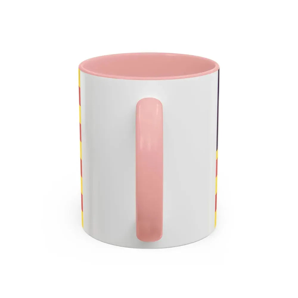 Flag of the Balearic Islands Spain - Accent Coffee Mug - Go Mug Yourself
