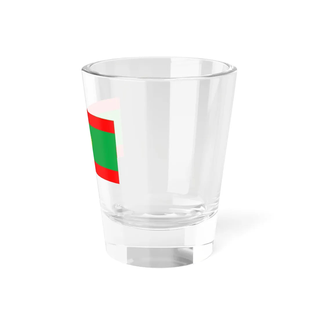 Flag of the Barisan Revolusi Nasional Uram (Thailand) Shot Glass 1.5oz - Go Mug Yourself