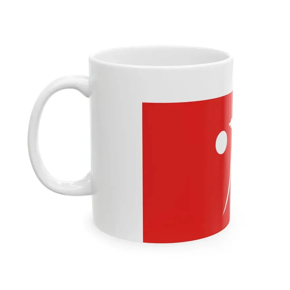 Flag of the Batak People (Indonesia) White Coffee Mug - Go Mug Yourself