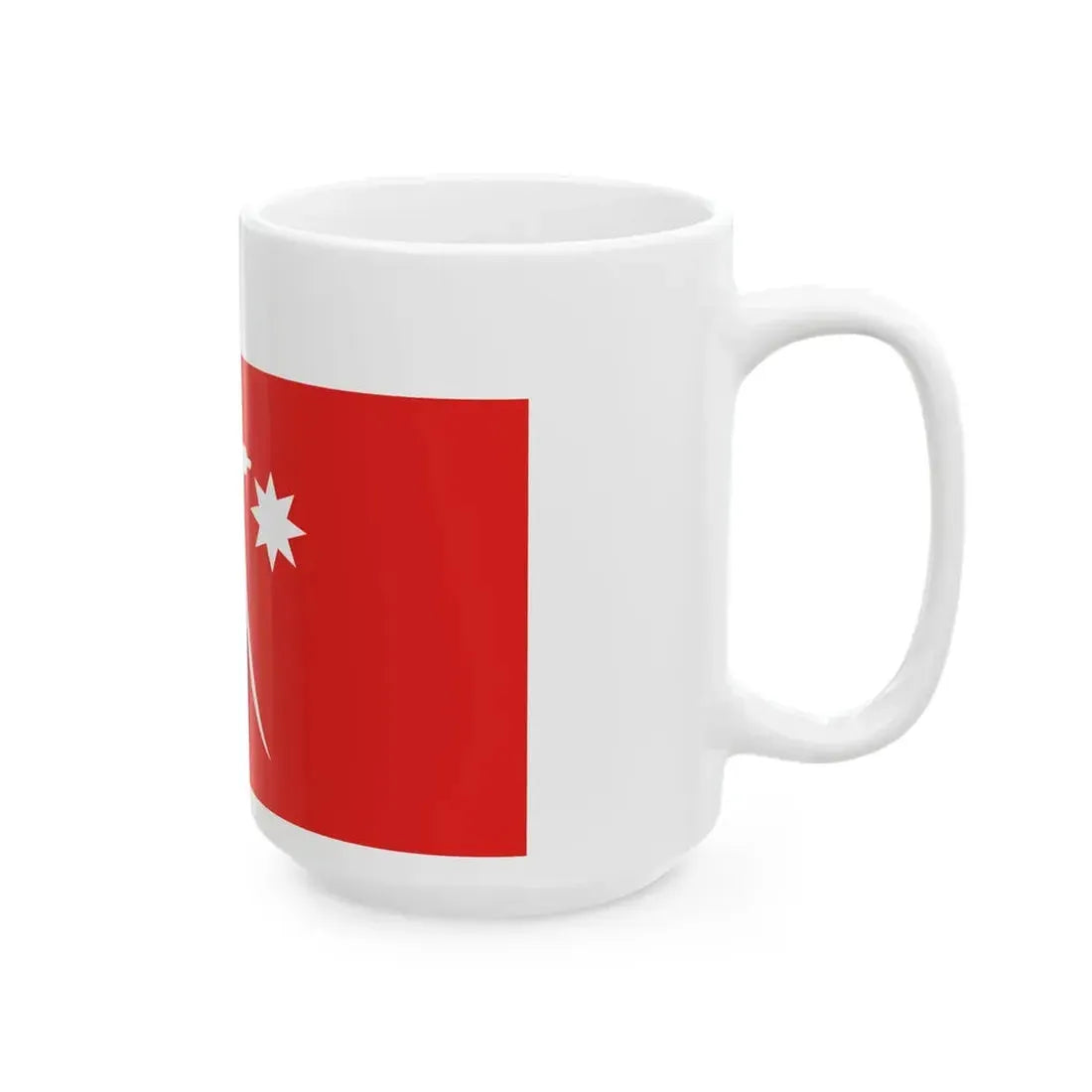 Flag of the Batak People (Indonesia) White Coffee Mug - Go Mug Yourself