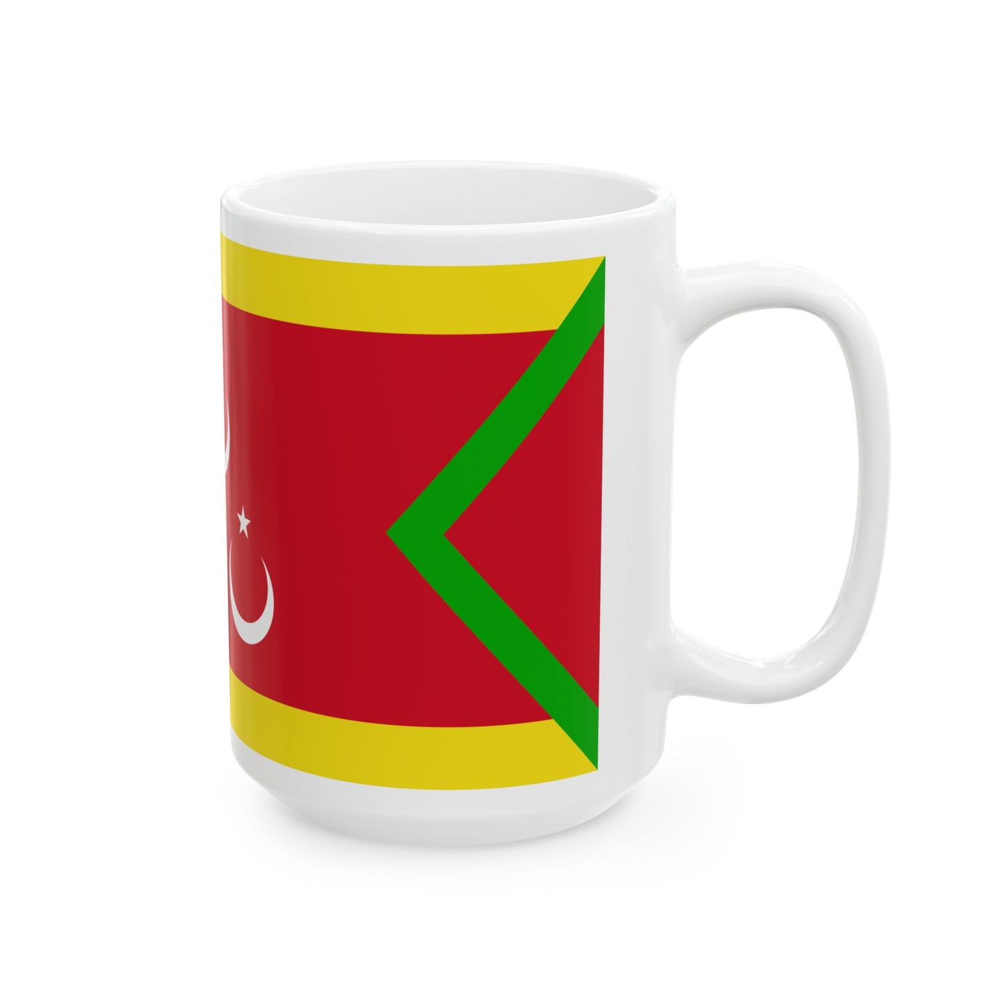Flag of the Begawan Pehin Datu Imam (Brunei) White Coffee Mug-Go Mug Yourself