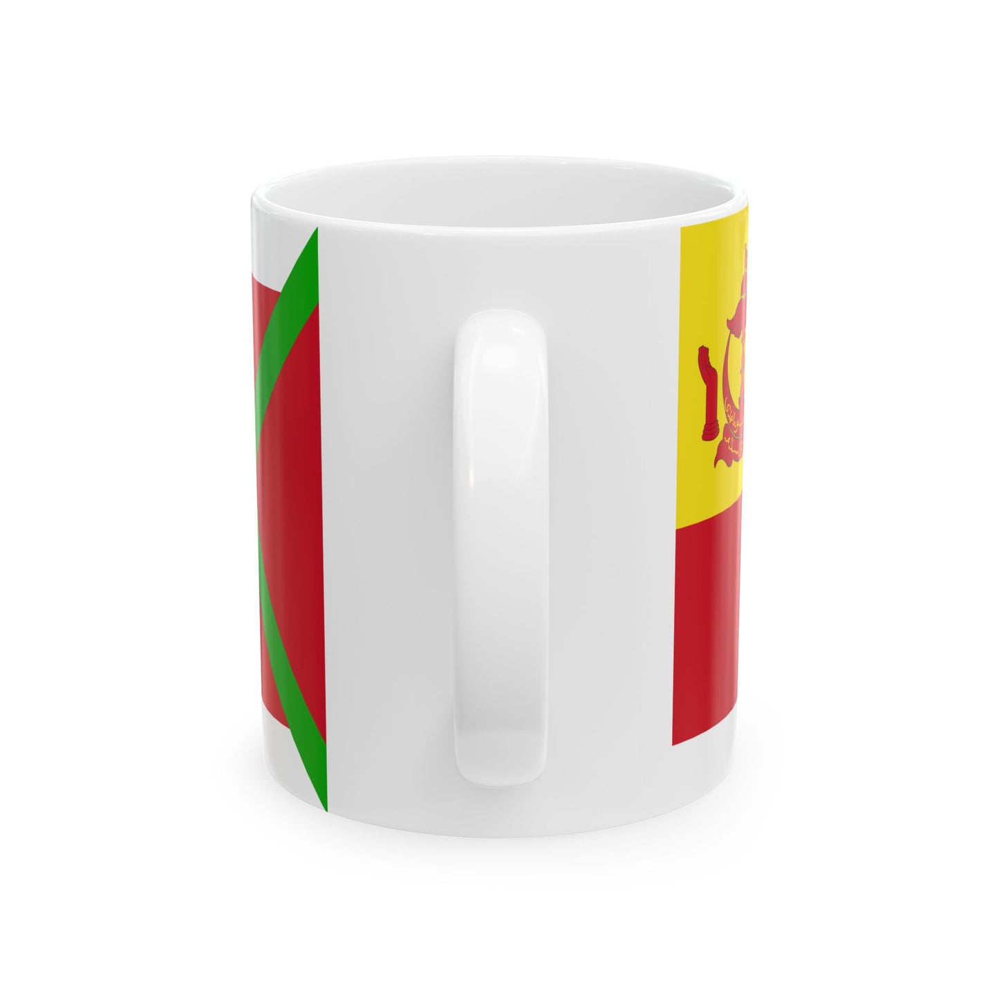 Flag of the Begawan Pehin Khatib (Brunei) White Coffee Mug-Go Mug Yourself