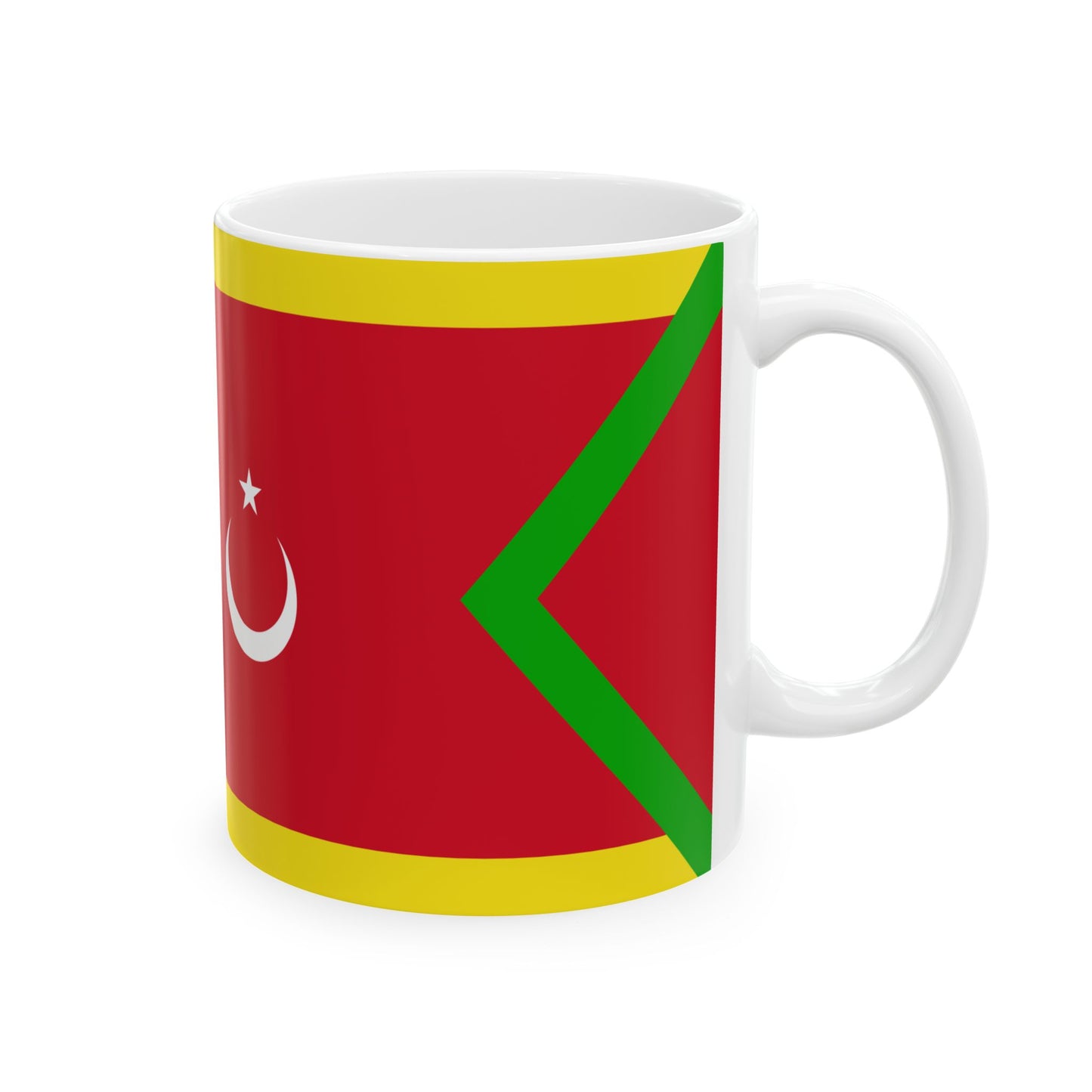 Flag of the Begawan Pehin Siraja Khatib (Brunei) White Coffee Mug-Go Mug Yourself