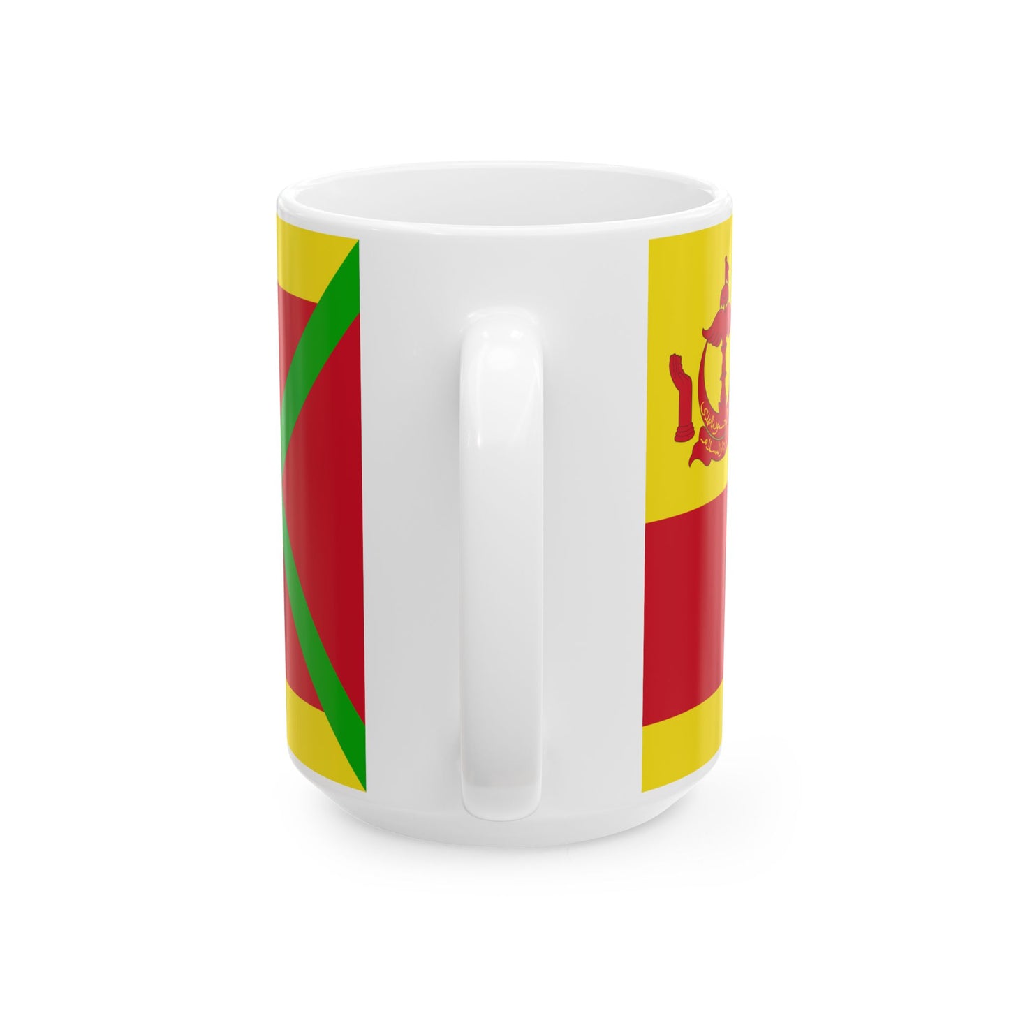 Flag of the Begawan Pehin Siraja Khatib (Brunei) White Coffee Mug-Go Mug Yourself