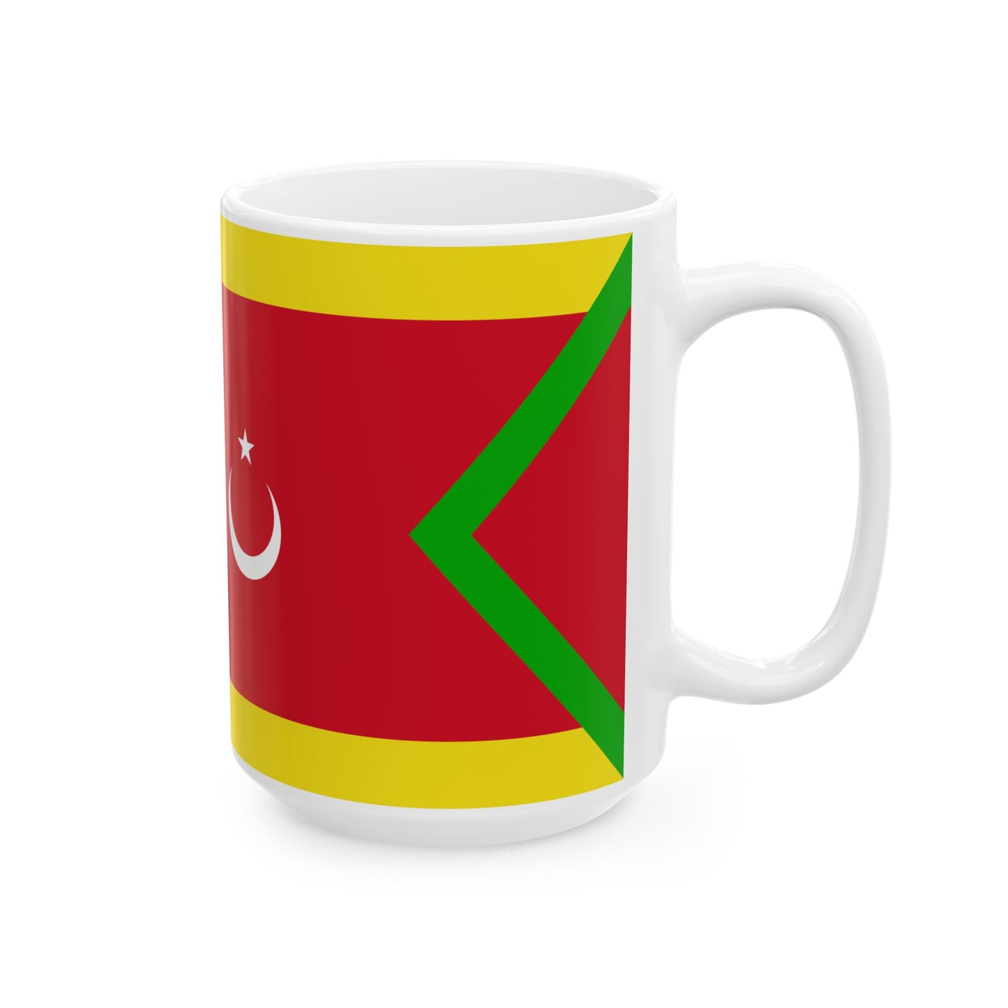 Flag of the Begawan Pehin Siraja Khatib (Brunei) White Coffee Mug-Go Mug Yourself