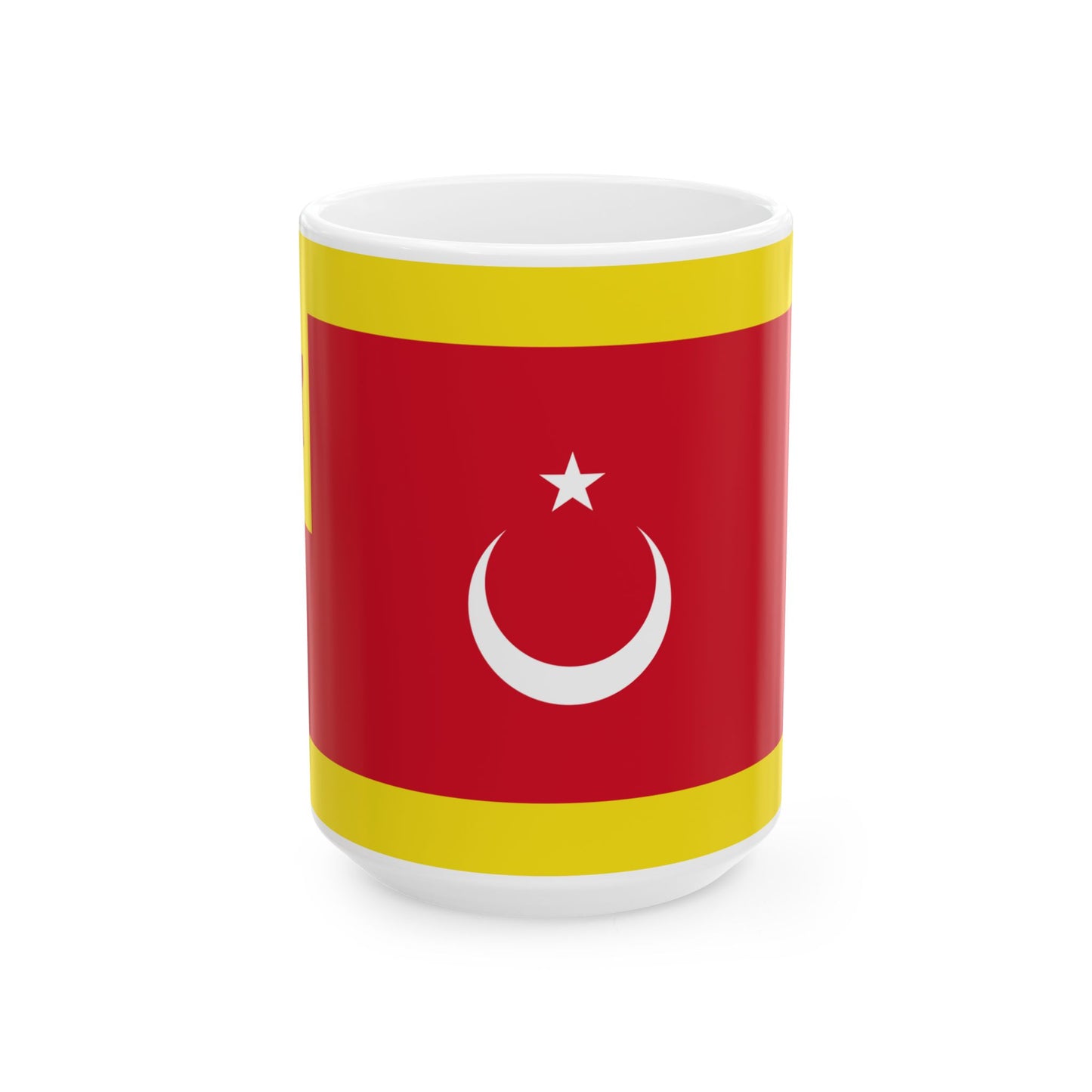 Flag of the Begawan Pehin Tuan Imam (Brunei) White Coffee Mug-15oz-Go Mug Yourself