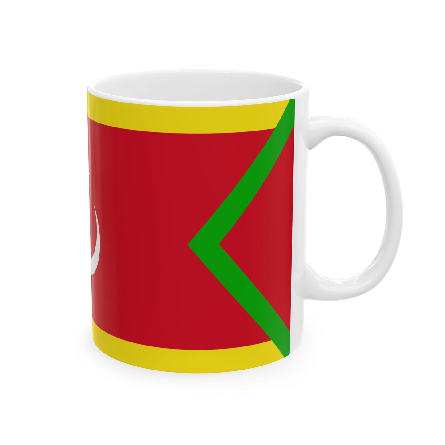 Flag of the Begawan Pehin Tuan Imam (Brunei) White Coffee Mug-Go Mug Yourself