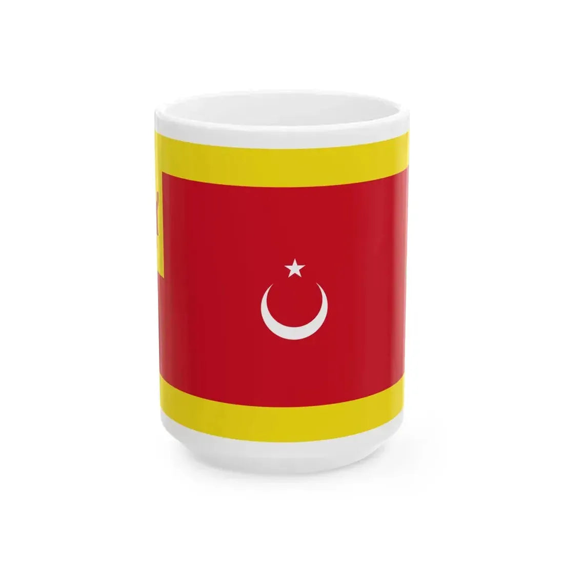 Flag of the Begawan Pehin Udana Khatib (Brunei) White Coffee Mug 15oz - Go Mug Yourself
