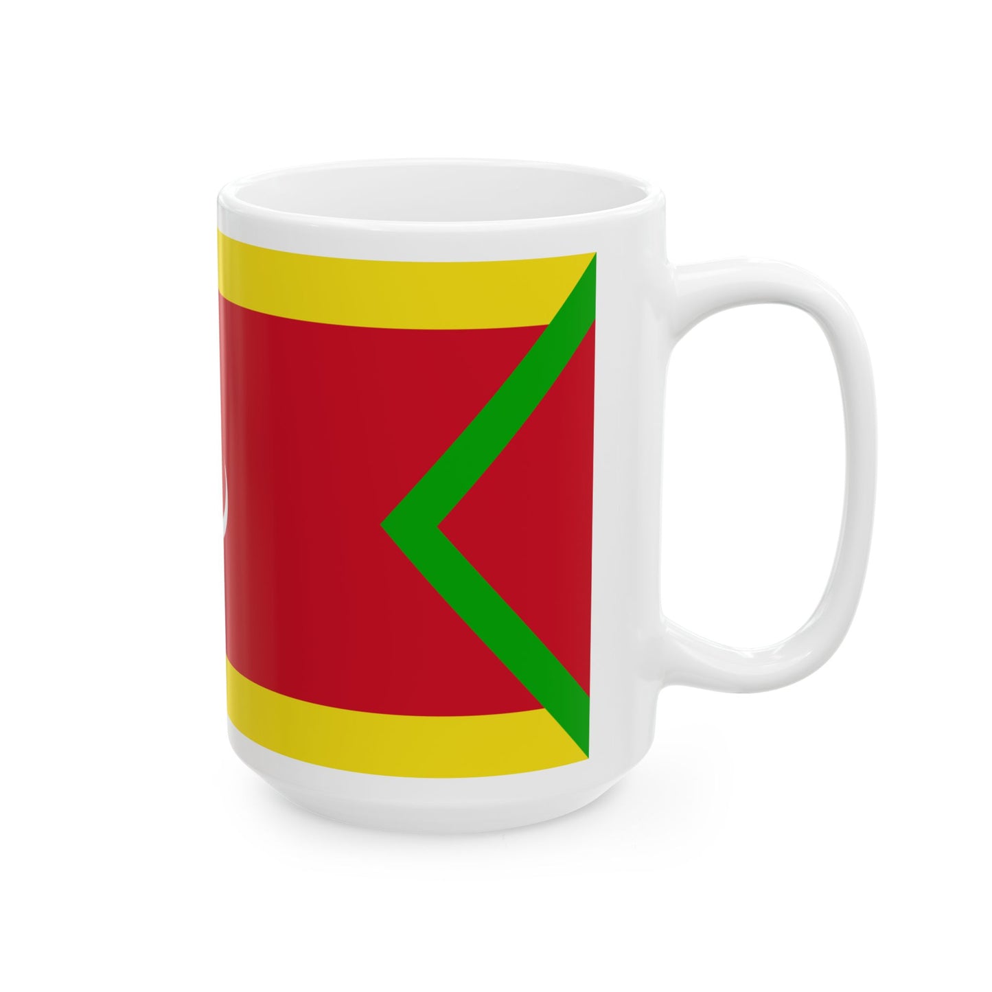 Flag of the Begawan Pehin Udana Khatib (Brunei) White Coffee Mug-Go Mug Yourself