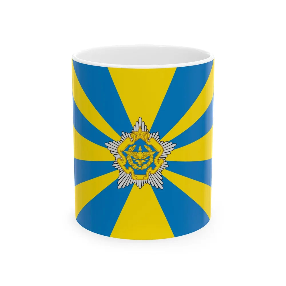 Flag of the Belarusian Air Force (Belarus) White Coffee Mug 11oz - Go Mug Yourself