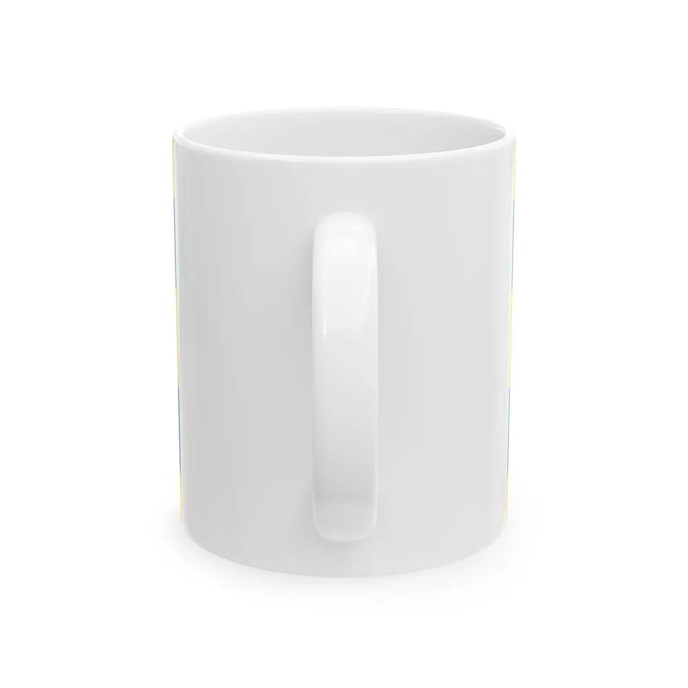 Flag of the Belarusian Air Force (Belarus) White Coffee Mug - Go Mug Yourself