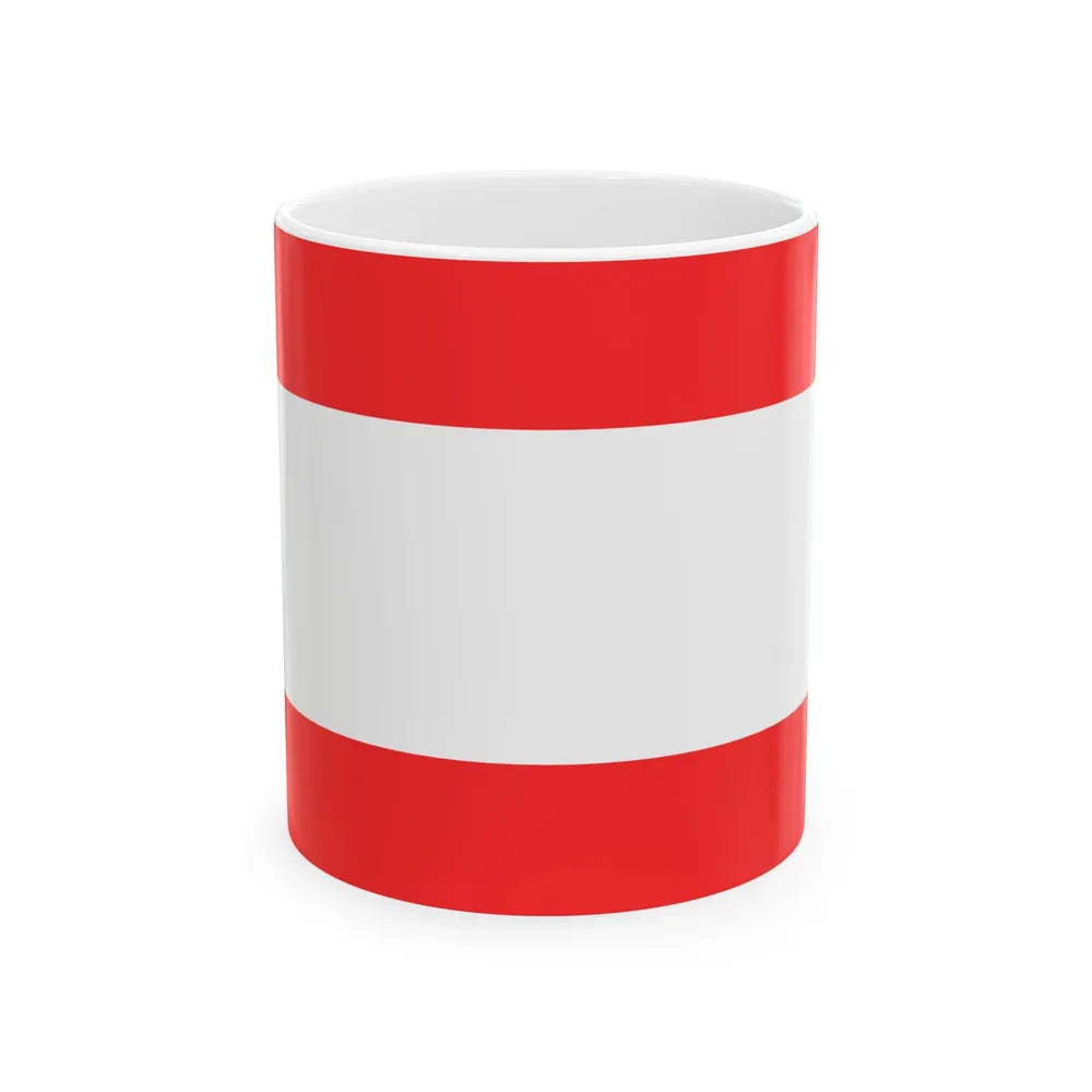 Flag of the Bengal Sultanate (Bangladesh) White Coffee Mug 11oz - Go Mug Yourself