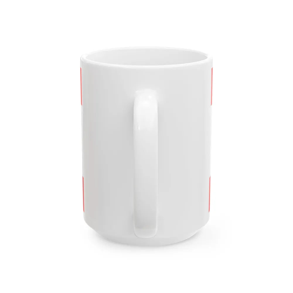 Flag of the Bengal Sultanate (Bangladesh) White Coffee Mug - Go Mug Yourself