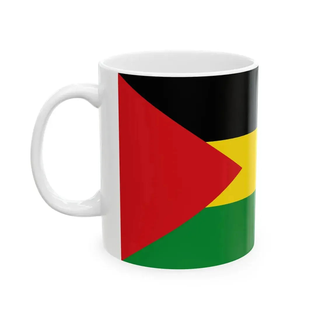 Flag of the Benishangul-Gumuz Region (Ethiopia) White Coffee Mug - Go Mug Yourself