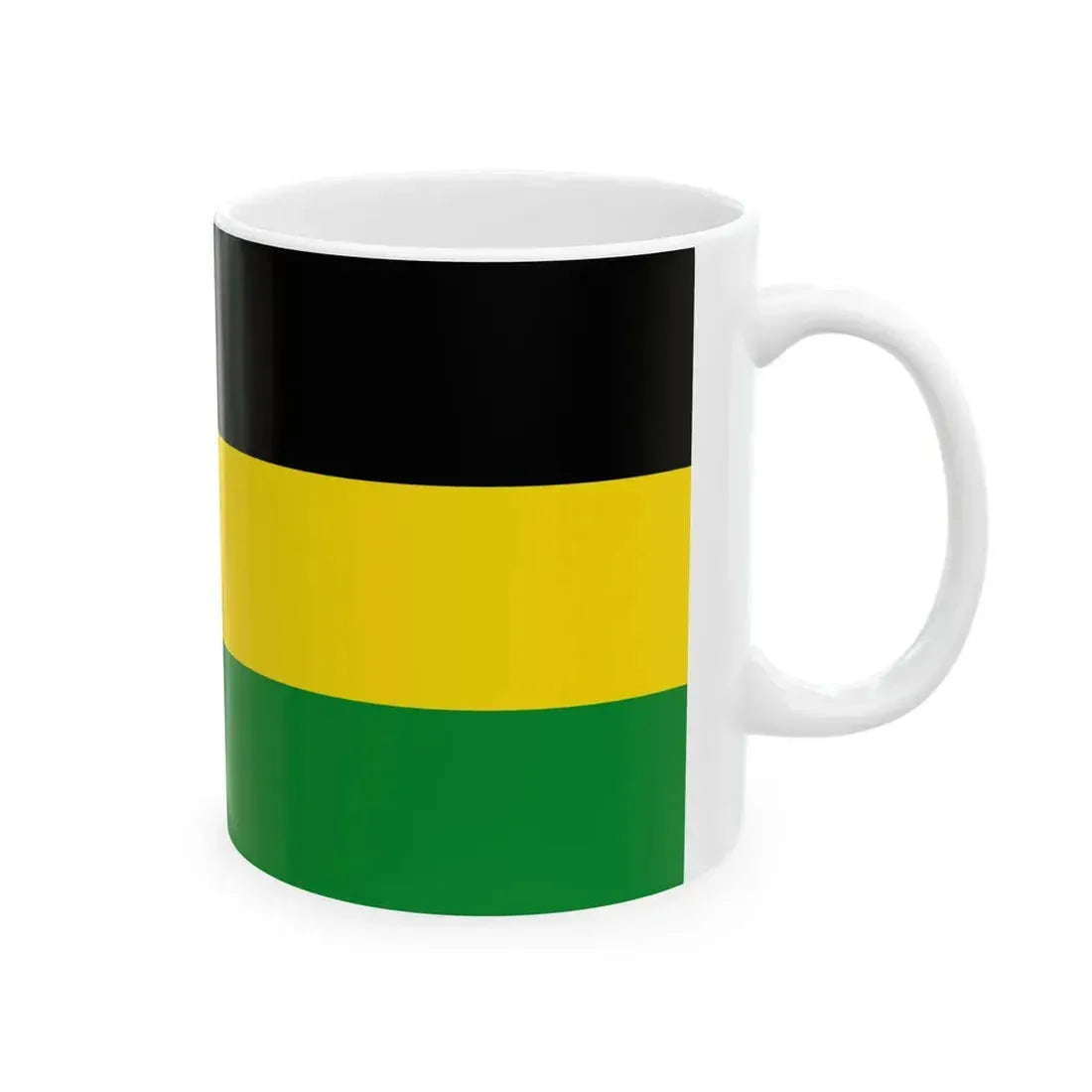 Flag of the Benishangul-Gumuz Region (Ethiopia) White Coffee Mug - Go Mug Yourself