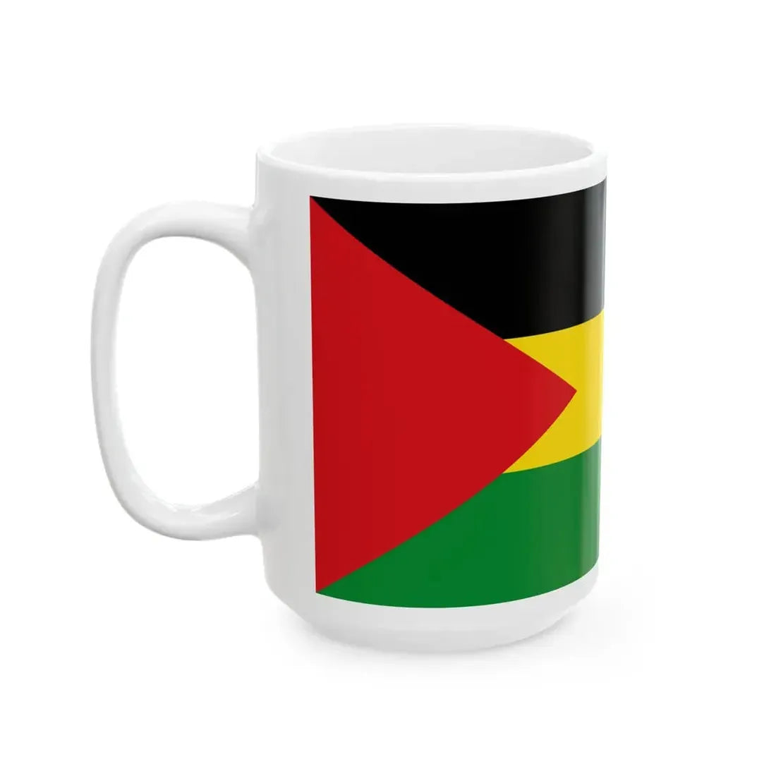 Flag of the Benishangul-Gumuz Region (Ethiopia) White Coffee Mug - Go Mug Yourself