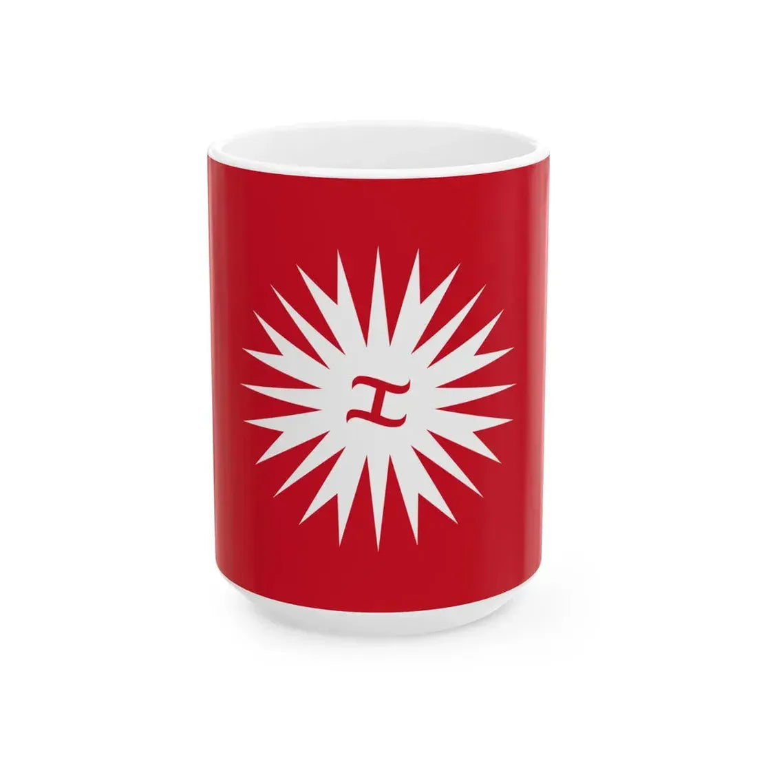 Flag of the Biak-na-Bato (Philippines) White Coffee Mug 15oz - Go Mug Yourself