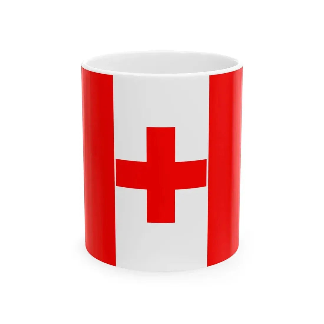 Flag of the Boina Kingdom (Madagascar) White Coffee Mug 11oz - Go Mug Yourself