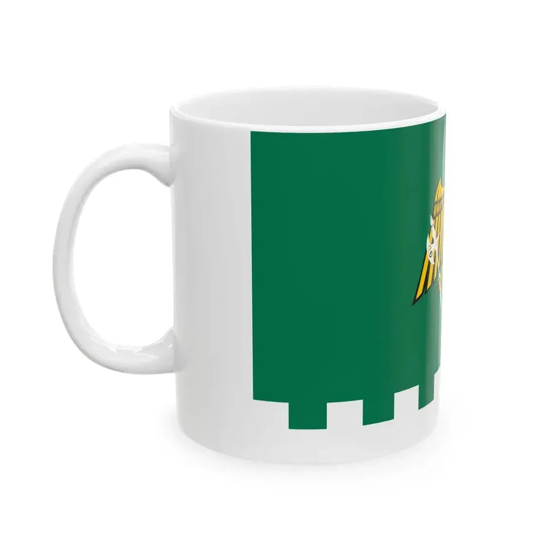 Flag of the Border Guard of Moldova (Moldova) White Coffee Mug - Go Mug Yourself