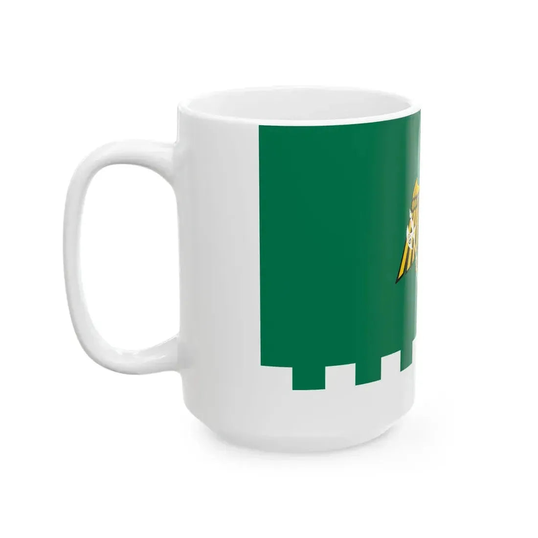 Flag of the Border Guard of Moldova (Moldova) White Coffee Mug - Go Mug Yourself