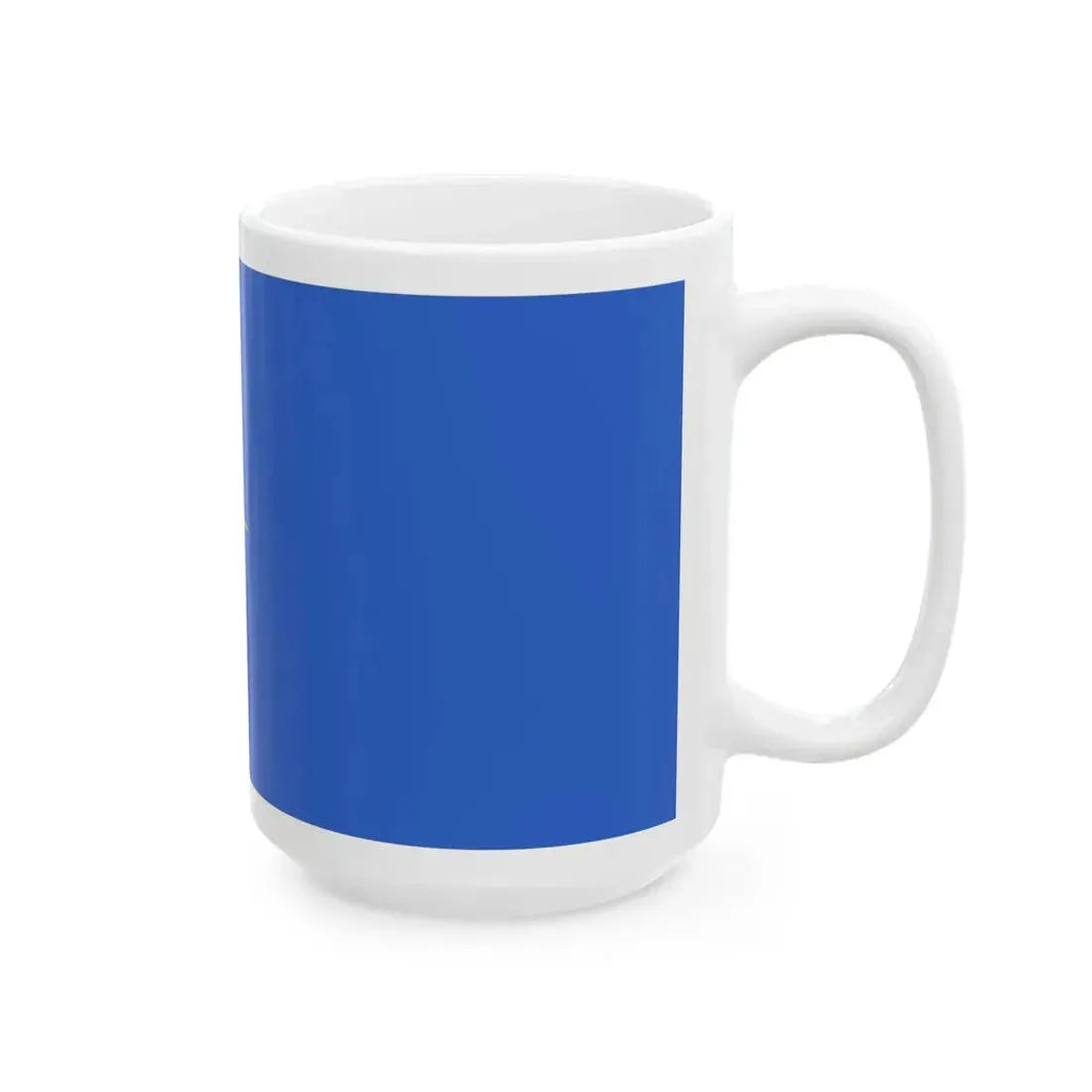 Flag of the Bosilovo Municipality North Macedonia (North Macedonia) White Coffee Mug - Go Mug Yourself