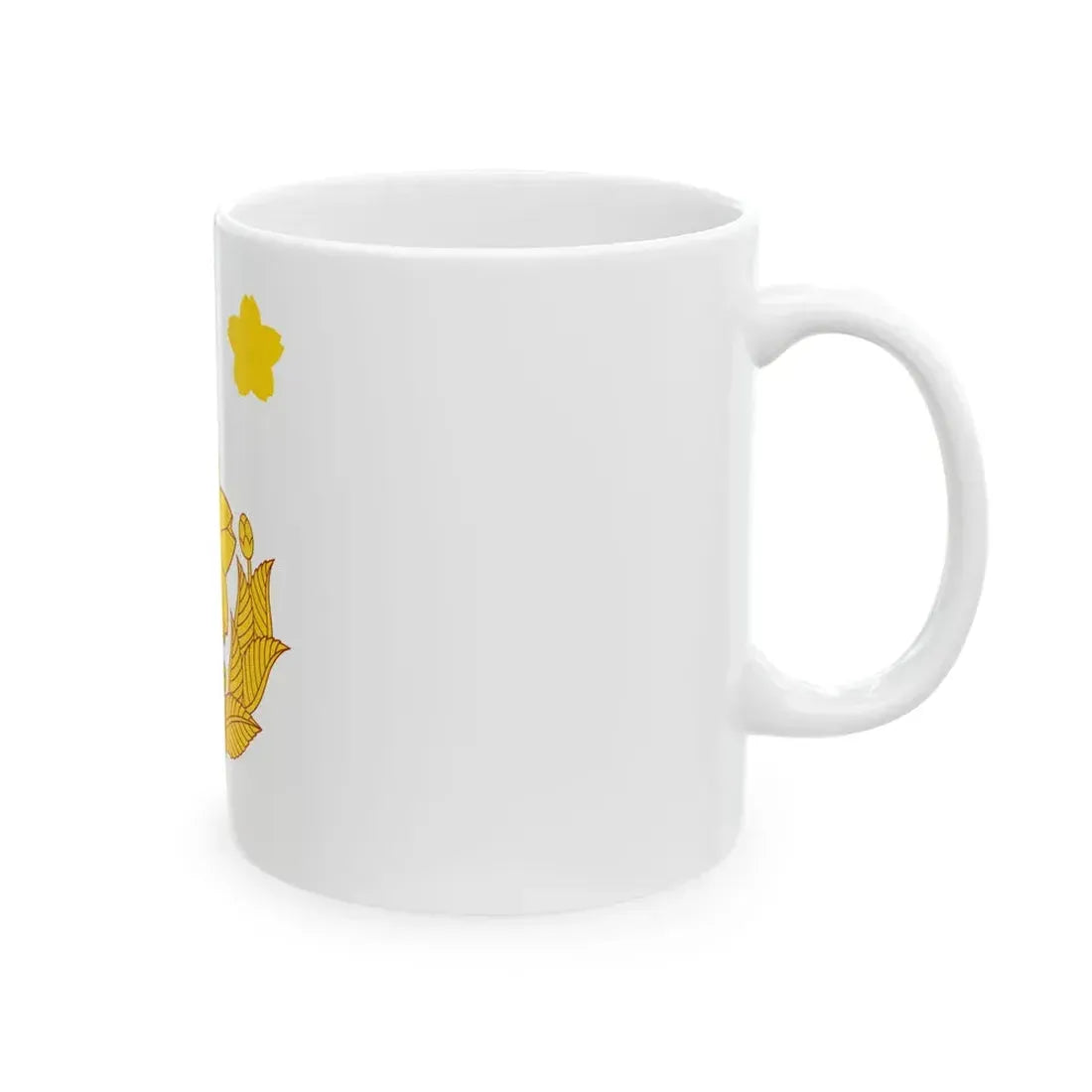 Flag of the Brigade Commander of the Ground Self-Defense Force Japan (Japan) White Coffee Mug - Go Mug Yourself