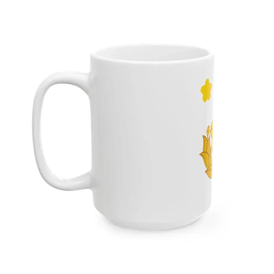 Flag of the Brigade Commander of the Ground Self-Defense Force Japan (Japan) White Coffee Mug - Go Mug Yourself