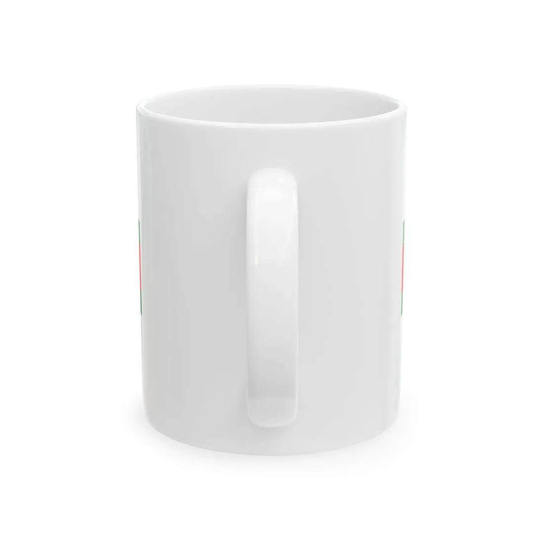 Flag of the British and Irish Steam Packet Company (Ireland) White Coffee Mug - Go Mug Yourself