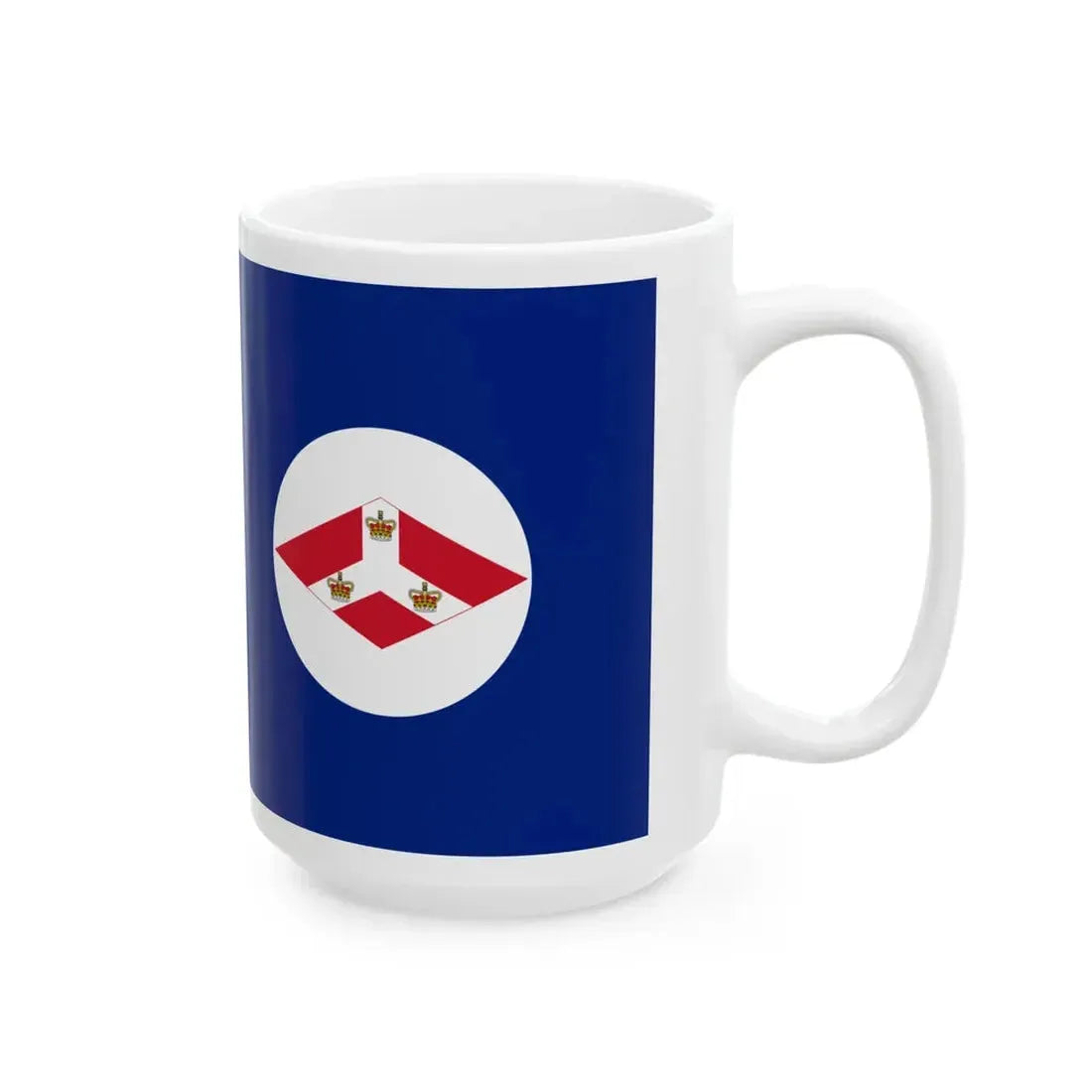 Flag of the British Straits Settlements 1874-1904 (Malaysia) White Coffee Mug - Go Mug Yourself