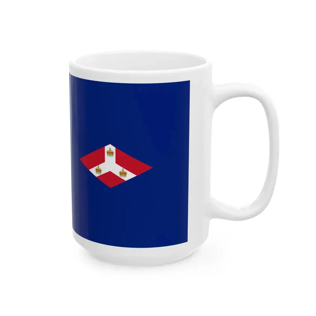 Flag of the British Straits Settlements 1925-1946 (Malaysia) White Coffee Mug - Go Mug Yourself