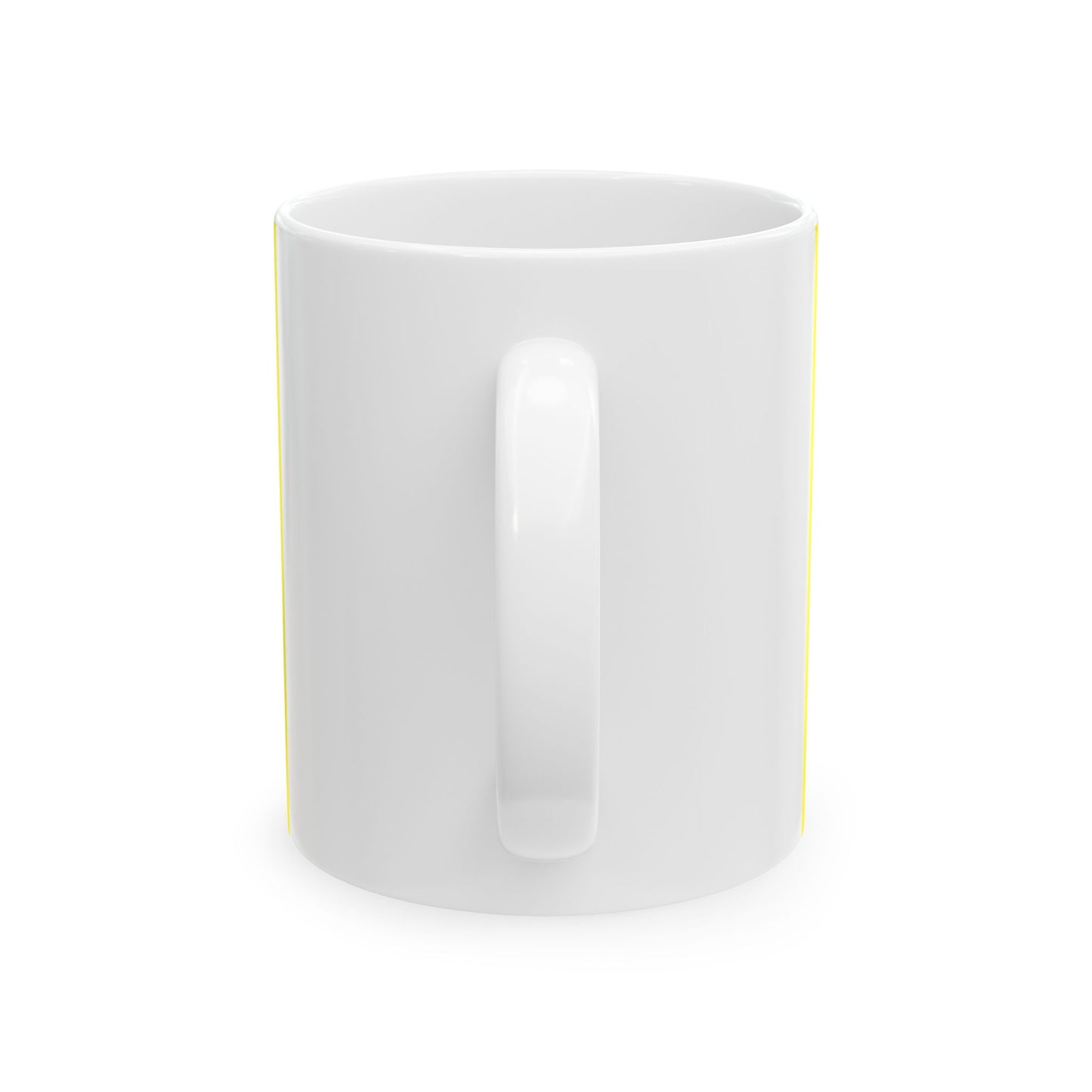 Flag of the Brussels-Capital Region Variant 3 (Belgium) White Coffee Mug-Go Mug Yourself